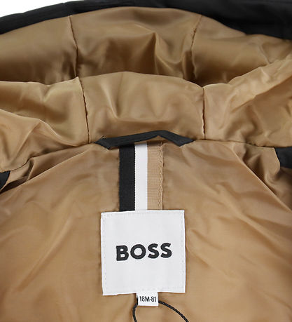 BOSS Dynejakke - Sort