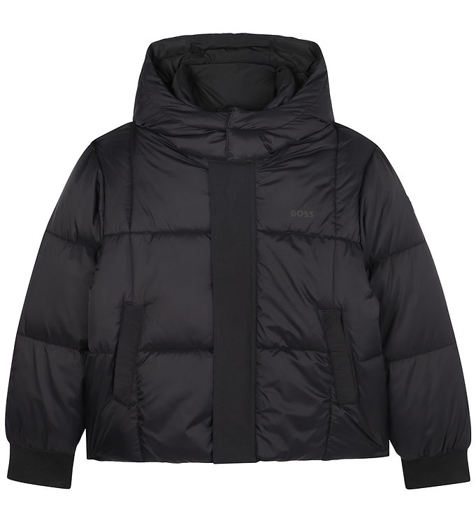 BOSS Dynejakke - Sort