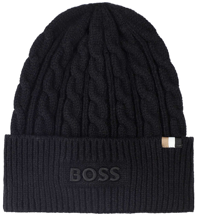 BOSS Hue - Strik - Sort