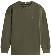 Tommy Hilfiger Bluse - Pewter Green Tommy Hilfiger Bluse - Pewter Green