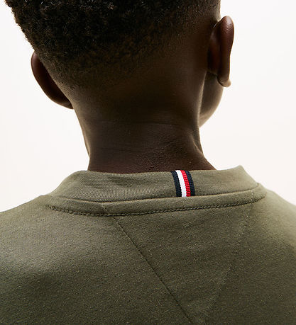 Tommy Hilfiger Bluse - Pewter Green Tommy Hilfiger Bluse - Pewter Green