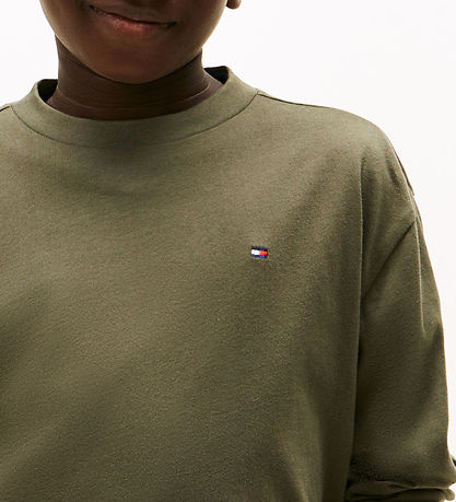 Tommy Hilfiger Bluse - Pewter Green Tommy Hilfiger Bluse - Pewter Green