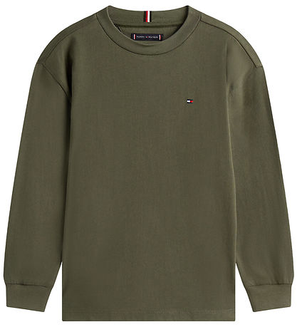 Tommy Hilfiger Bluse - Pewter Green Tommy Hilfiger Bluse - Pewter Green