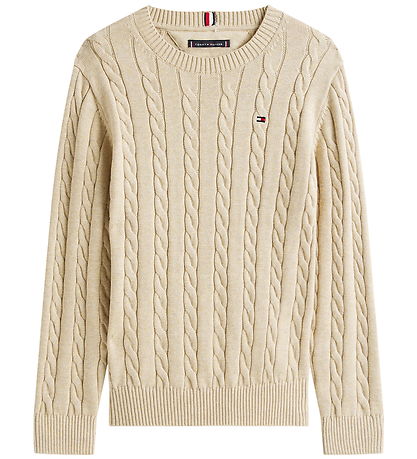 Tommy Hilfiger Bluse - Strick - Malted Milk Heather