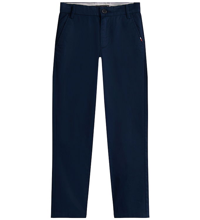 Tommy Hilfiger Bukser - Dark Night Navy