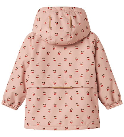 Lil' Atelier Vinterjakke - NmfLasnow10 - Misty Rose/Cherry Lil' Atelier Vinterjakke - NmfLasnow10 - Misty Rose/Cherry