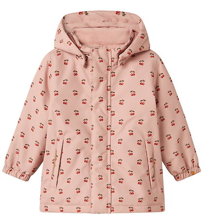 Lil' Atelier Vinterjakke - NmfLasnow10 - Misty Rose/Cherry Lil' Atelier Vinterjakke - NmfLasnow10 - Misty Rose/Cherry
