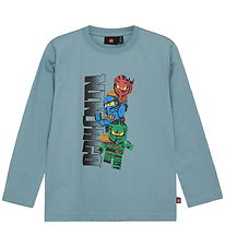 LEGO® Wear Ninjago Bluse - LwTaffy - Blå LEGO® Wear Ninjago Bluse - LwTaffy - Blå