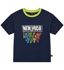 LEGO® Wear Ninjago T-shirt - LwTaffy - Mørkeblå LEGO® Wear Ninjago T-shirt - LwTaffy - Mørkeblå