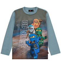 LEGO® Wear Ninjago Bluse - LwTaffy - Blå LEGO® Wear Ninjago Bluse - LwTaffy - Blå