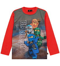 LEGO® Wear Ninjago Bluse - LwTaffy - Rød LEGO® Wear Ninjago Bluse - LwTaffy - Rød
