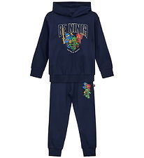 LEGO® Wear Ninjago Sweatsæt - LwsAku - Mørkeblå LEGO® Wear Ninjago Sweatsæt - LwsAku - Mørkeblå