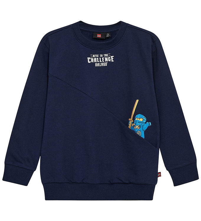 LEGO® Wear Ninjago Sweatshirt - LwsAku - Mørkeblå