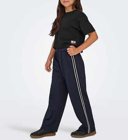 Kids Only Træningsbukser - KogWarm - Night Sky/Panel White/Black Kids Only Træningsbukser - KogWarm - Night Sky/Panel White/Black