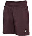 Hummel Shorts - HmlJR Performance - Fudge Hummel Shorts - HmlJR Performance - Fudge