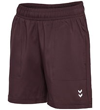 Hummel Shorts - HmlJR Performance - Fudge Hummel Shorts - HmlJR Performance - Fudge