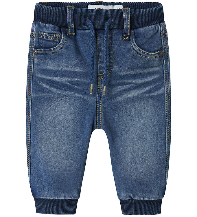 Name It Jeans - Baggy - Fleece - NbmBen - Medium Blue Denim