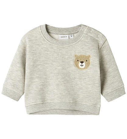 Name It Sweatshirt - NbmOregon - Peyote Melange Name It Sweatshirt - NbmOregon - Peyote Melange