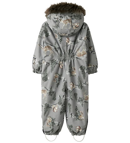 Name It Flyverdragt - NmnSnow10 - Ultimate Grey/Woodland Name It Flyverdragt - NmnSnow10 - Ultimate Grey/Woodland