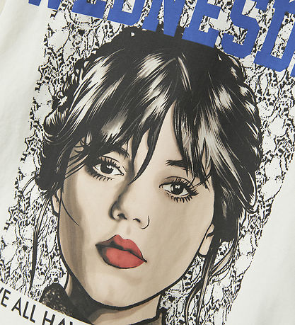 Name It T-shirt - NkfAkara - Wednesday - Cloud Dancer