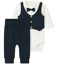 Name It Sæt - NbmAdam - Dark Sapphire/Solid Pant Name It Sæt - NbmAdam - Dark Sapphire/Solid Pant