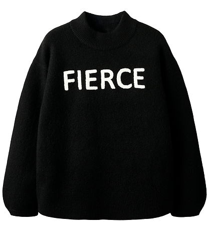 Name It Bluse - Strik - NkfOdessa - Black