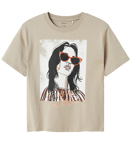 Name It T-shirt - NkfObia - Island Fossil