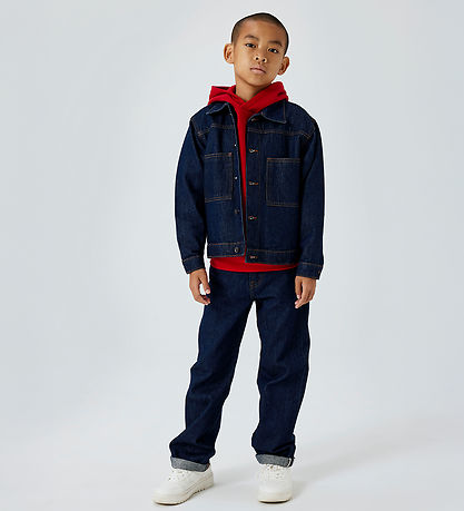 Name It Jeans - Straight - NkmRyan - Dark Blue Denim/Unwashed Name It Jeans - Straight - NkmRyan - Dark Blue Denim/Unwashed