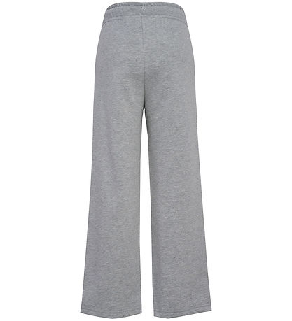 Hummel Sweatpants - HmlJR - Loose - Grey Melange Hummel Sweatpants - HmlJR - Loose - Grey Melange