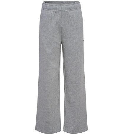 Hummel Sweatpants - HmlJR - Loose - Grey Melange Hummel Sweatpants - HmlJR - Loose - Grey Melange