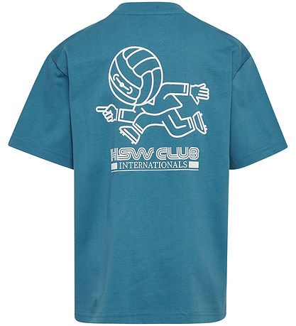 Hummel T-shirt - HmlJR - Loose - Faience Hummel T-shirt - HmlJR - Loose - Faience