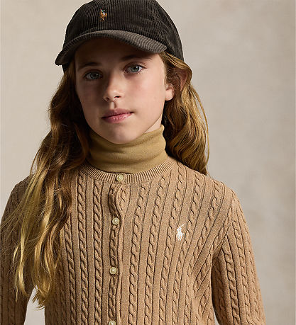 Polo Ralph Lauren Kasket - Fløjl - Madison Brown Polo Ralph Lauren Kasket - Fløjl - Madison Brown