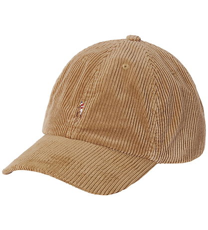 Polo Ralph Lauren Kasket- Fløjl - Jodphur Tan/Multi PP Polo Ralph Lauren Kasket- Fløjl - Jodphur Tan/Multi PP