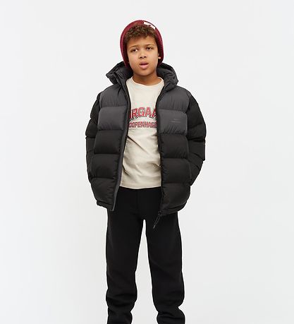 Mads Nørgaard Dynejakke - Light Ripstop Junino - Asphalt Mads Nørgaard Dynejakke - Light Ripstop Junino - Asphalt