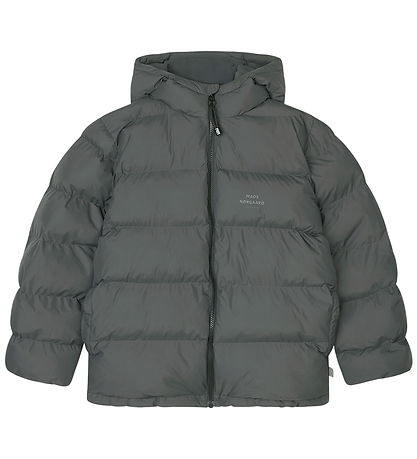 Mads Nørgaard Dynejakke - Light Ripstop Junino - Asphalt Mads Nørgaard Dynejakke - Light Ripstop Junino - Asphalt