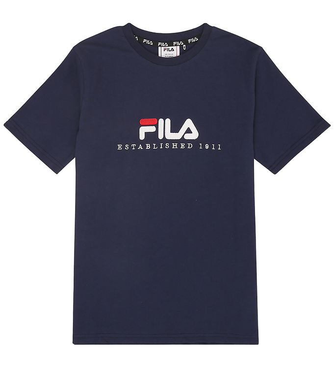 Fila T-shirt - Carisio - Black Iris m. Logo