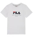 Fila T-shirt - Benna - Bright White m. Logo Fila T-shirt - Benna - Bright White m. Logo