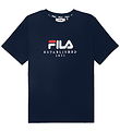 Fila T-shirt - Benna - Black Iris m. Logo Fila T-shirt - Benna - Black Iris m. Logo