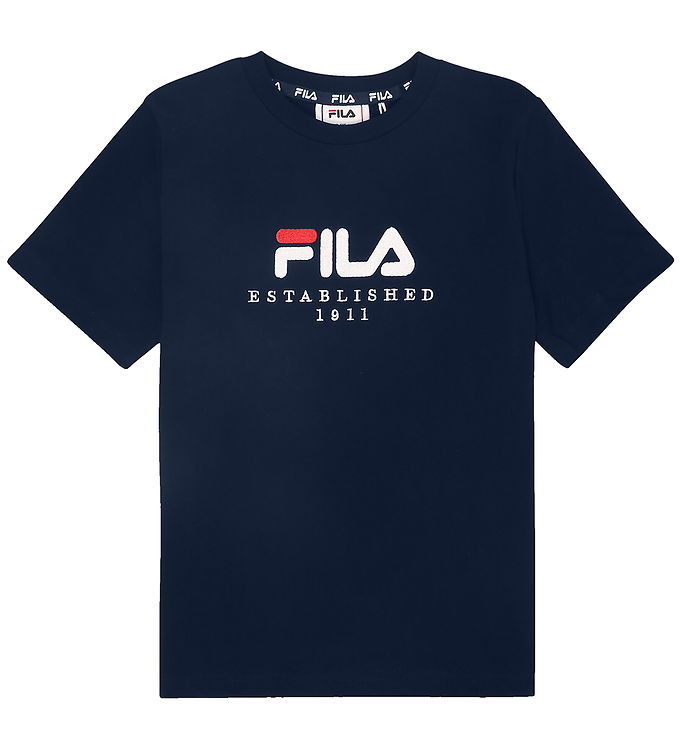 Fila T-shirt - Benna - Black Iris m. Logo