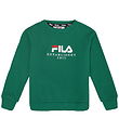 Fila Sweatshirt - Benna - Green Jacket m. Logo Fila Sweatshirt - Benna - Green Jacket m. Logo