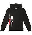 Fila Hættetrøje - MoriMondo - Sort m. Logo Fila Hættetrøje - MoriMondo - Sort m. Logo