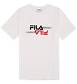 Fila T-shirt - Morimondo - Bright White m. Logo Fila T-shirt - Morimondo - Bright White m. Logo