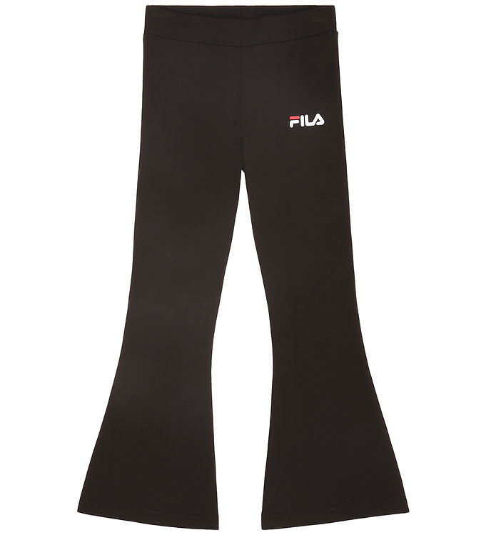 Fila Leggings - Ottini Flared - Sort m. Logo