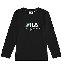 Fila Bluse - Benna - Sort m. Logo Fila Bluse - Benna - Sort m. Logo