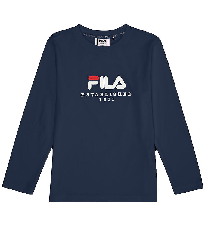 Fila Bluse - Benna - Black Iris m. Logo