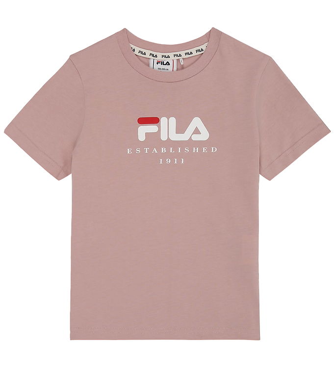 Fila Bluse - Benna - Pale Mauve m. Logo