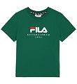 Fila T-shirt - Benna - Green Jacket m. Logo Fila T-shirt - Benna - Green Jacket m. Logo