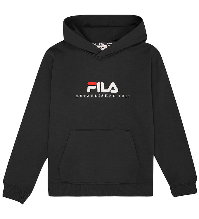 Fila Hættetrøje - Carisio - Sort m. Logo