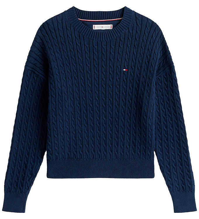 Tommy Hilfiger Bluse - Strik - Dark Night Navy