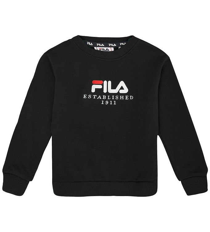 Fila Sweatshirt - Benna - Sort m. Logo